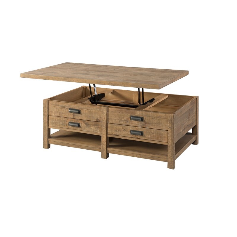Renee Lift Top Coffee Table with Storage - Image 0