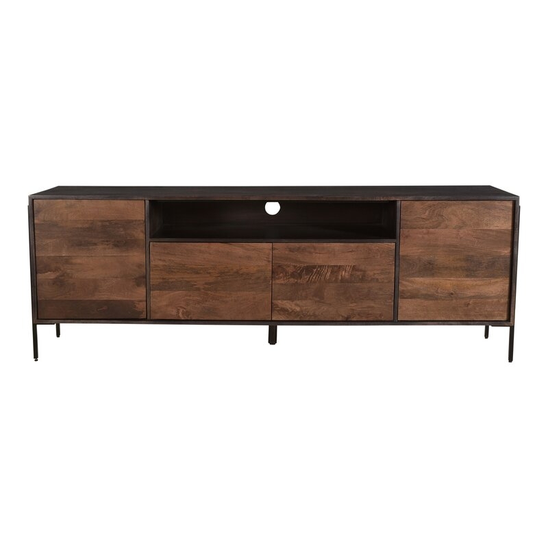 Bloch Solid Wood TV Stand for TVs up to 88" - Image 4