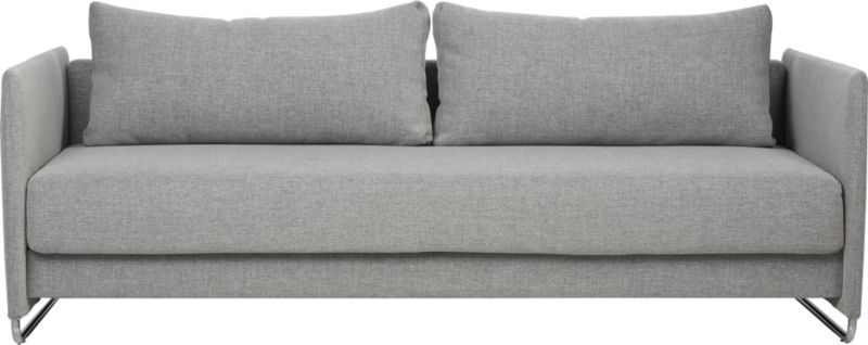 tandom microgrid grey sleeper sofa - Image 2
