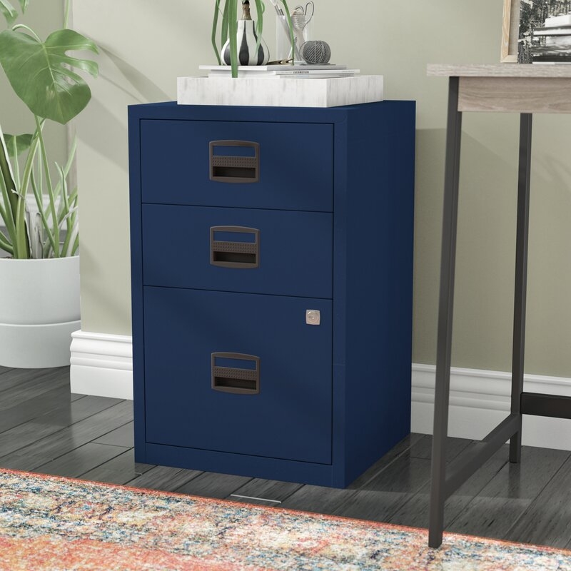 Rutherford 3 Drawer Vertical Filing Cabinet - Image 2