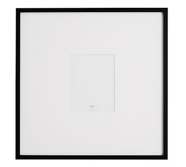 Wood Gallery Oversized, 25x25 - Black - Image 0