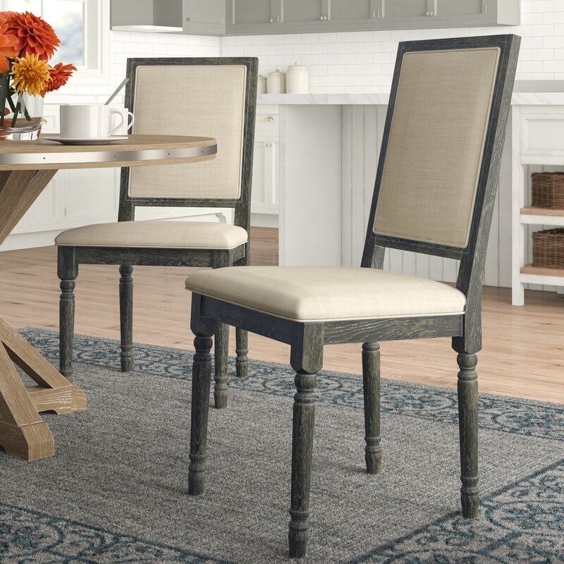 Sandown Upholstered Dining Chair- set of 2 - Image 1