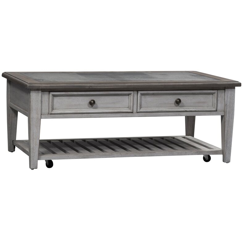 Marion Coffee Table with Storage - Image 0