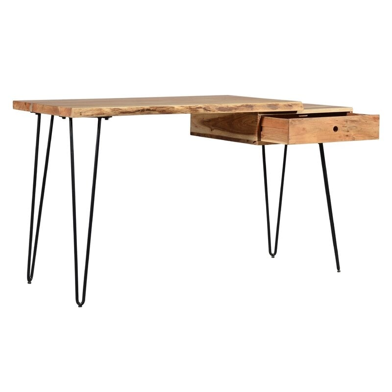 Amoret Solid Wood Desk - Image 1