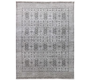 Crispin Handknotted Rug, 9 x 12, Navy - Image 0