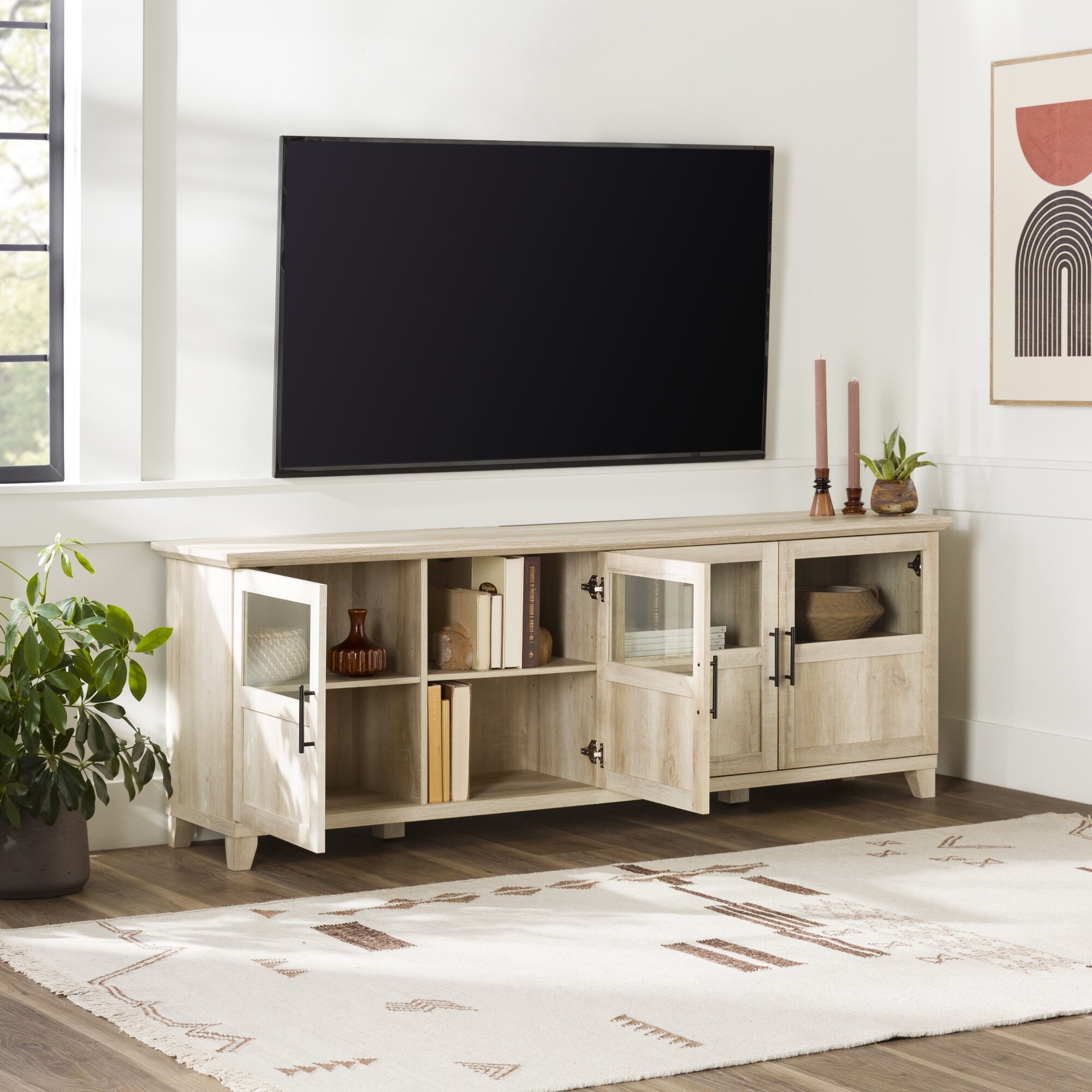 Timpson TV Stand for TVs up to 80 - Image 0