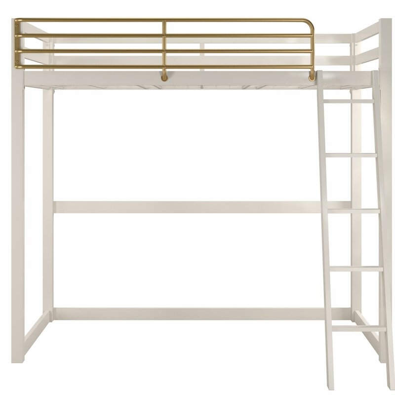 Monarch Hill Haven Metal Twin Loft Bed - Image 1