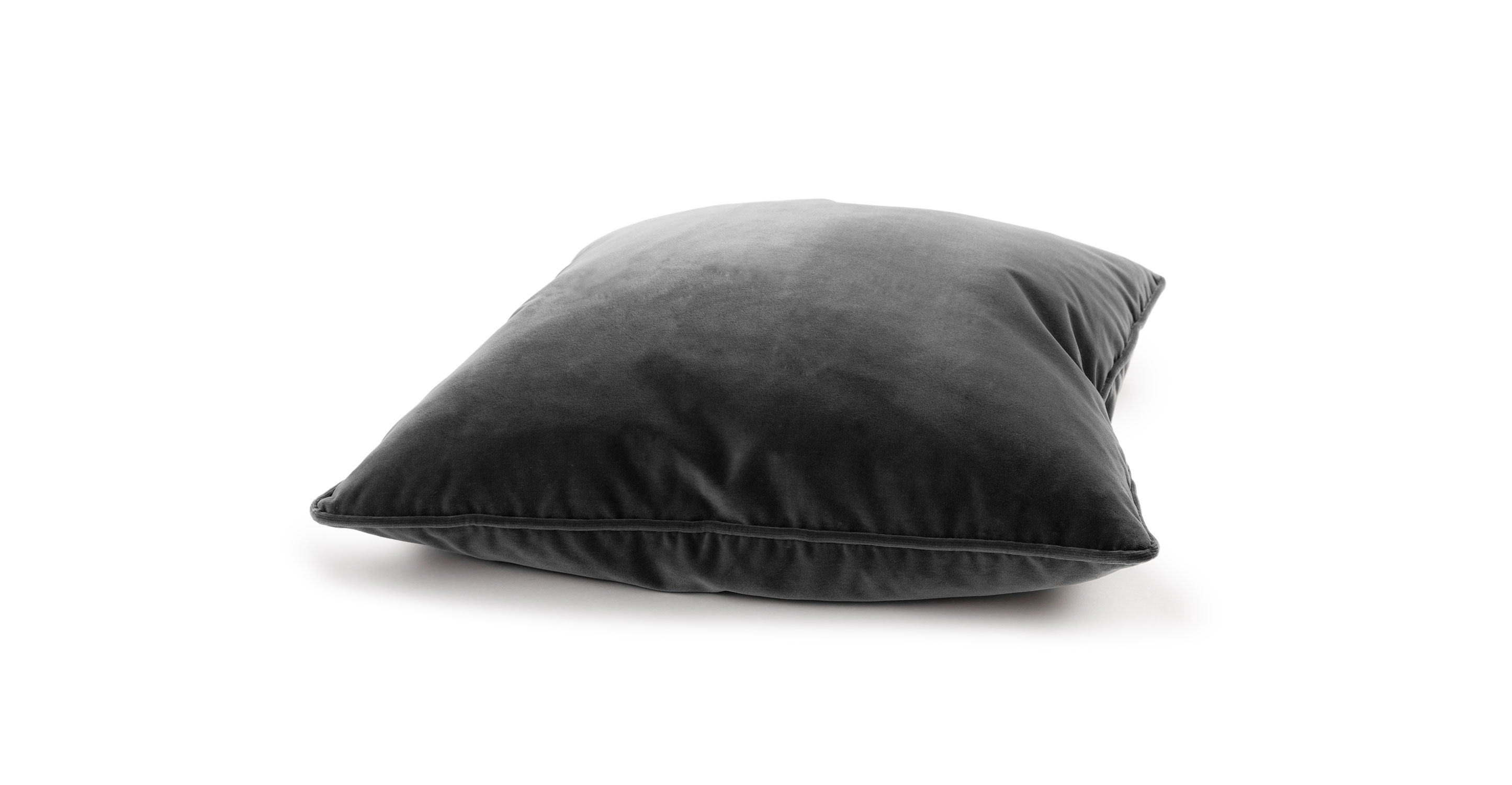 Lucca Shadow Gray Pillow Set of 2 - Image 2
