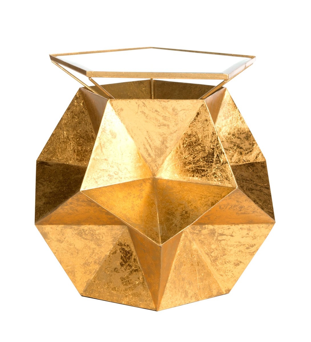 Iona Side Table - Gold - Safavieh - Image 0