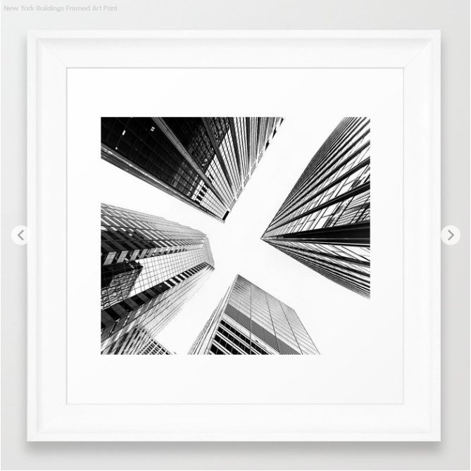 New York Buildings Framed Art Print - Image 0
