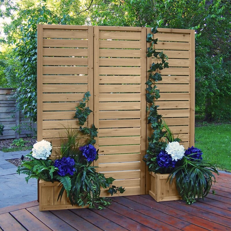 5.5 ft. H x 5.17 ft. W Cedar Wood Privacy Screen (back in stock early June) - Image 0