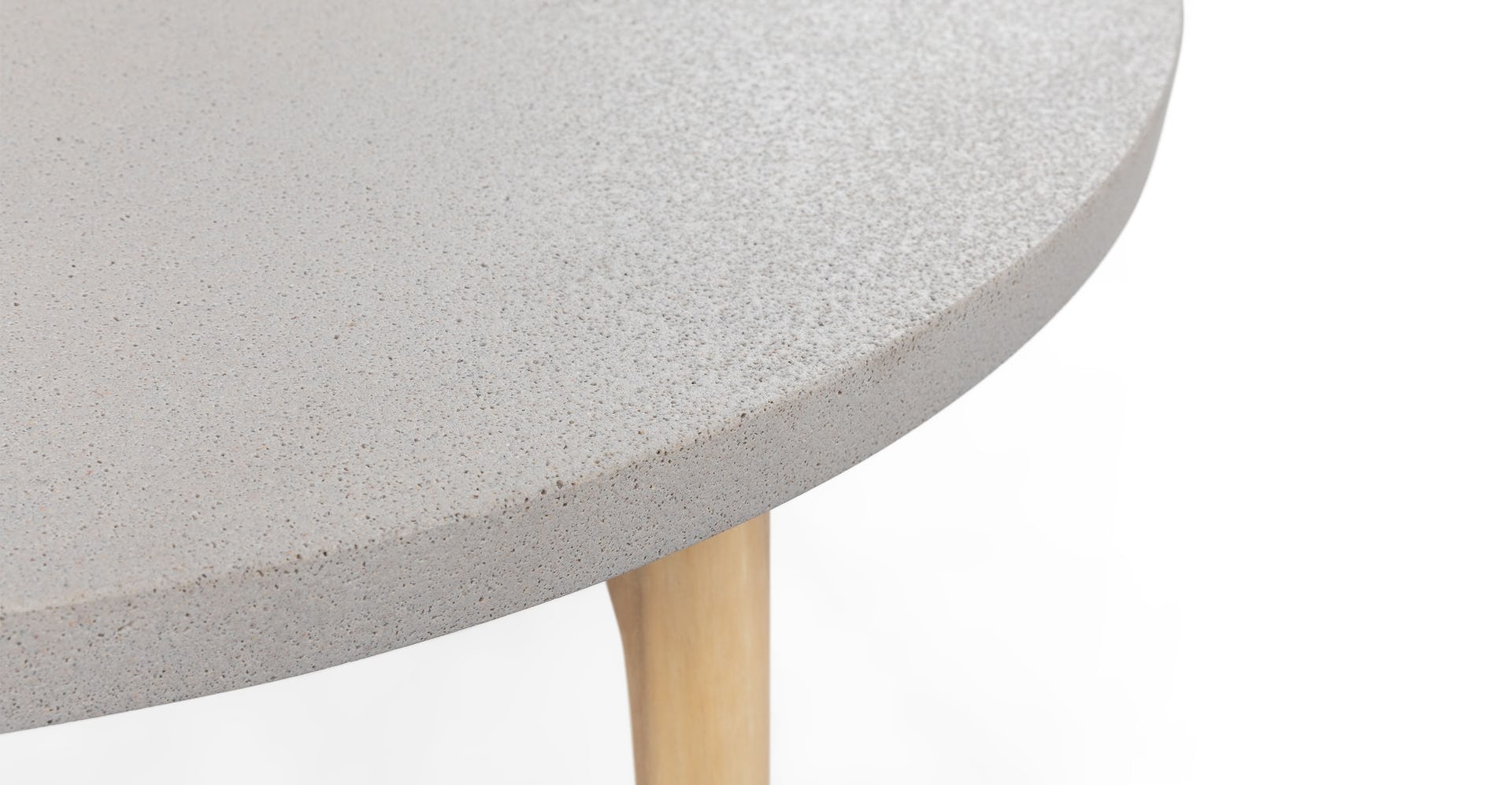 Atra Concrete Round Coffee Table - Image 1
