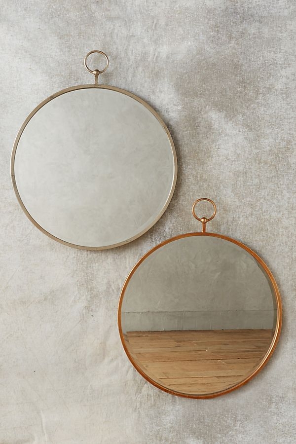 Hoop Mirror By Anthropologie in Grey - Image 2