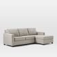 Henry Set 14 :Right Arm Chaise, Left Arm Loveseat, Twill, Gravel - Image 1