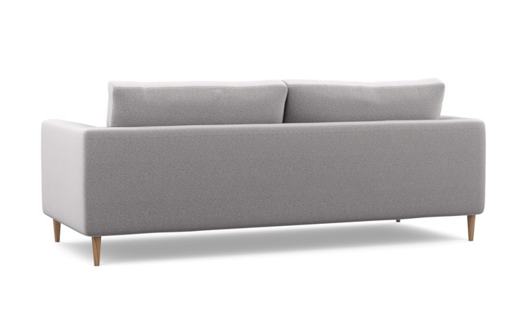 Asher Sofa in Ash Fabric with Natural Oak Tapered Round Wood - Image 3