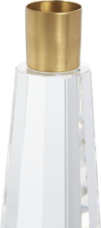 Cosette Crystal Taper Candle Holder 5" - Image 9