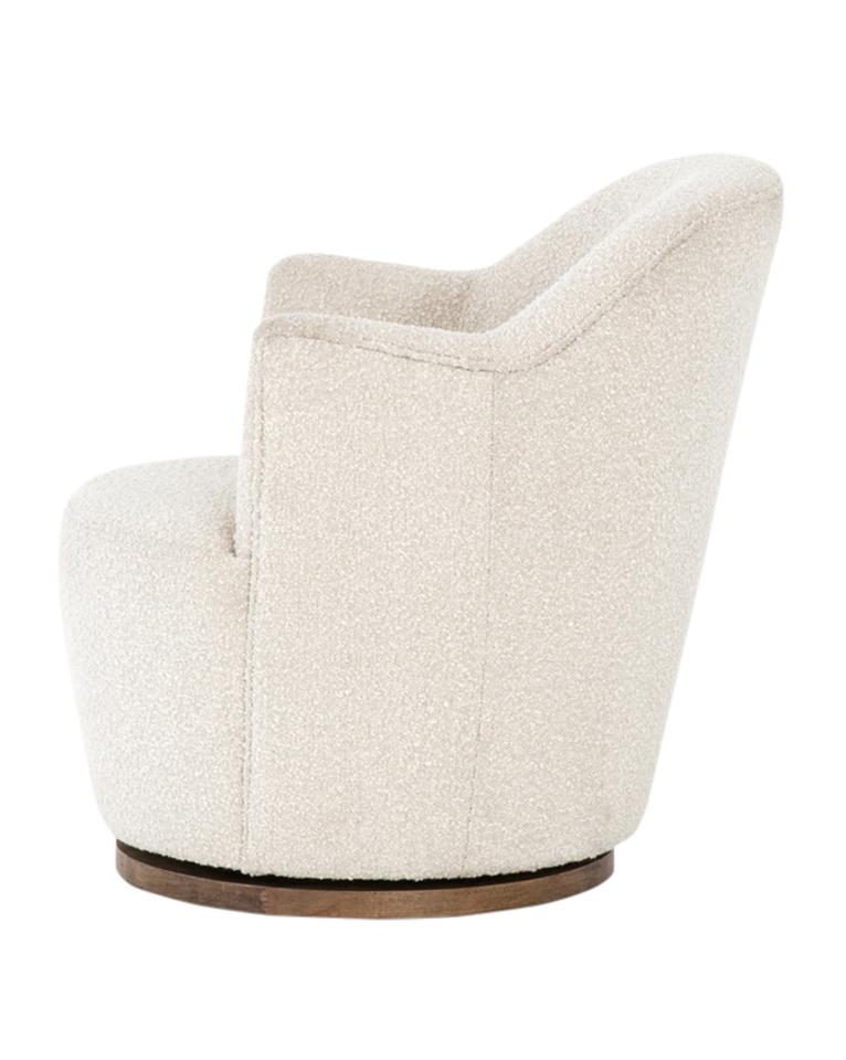 Gulliver Swivel Chair, Cream - Image 1
