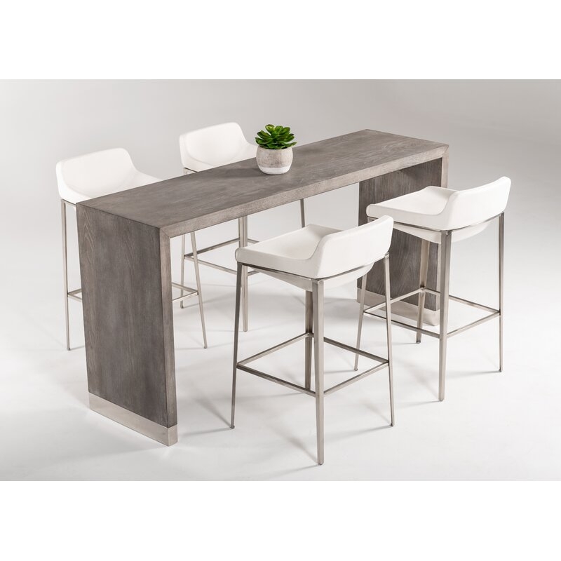 Gray Elm Belafonte Dining Table, Gray Elm - Image 0