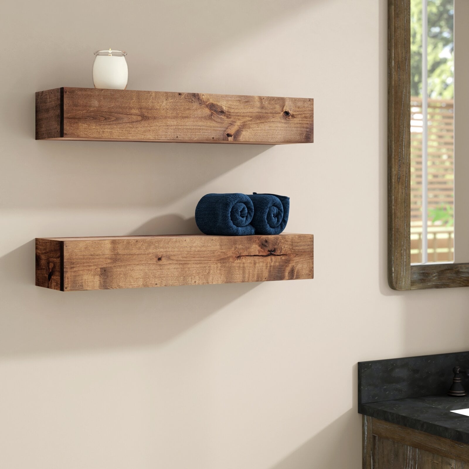 Samara 2 Piece Wall Shelf Set (Set of 2) - Image 0
