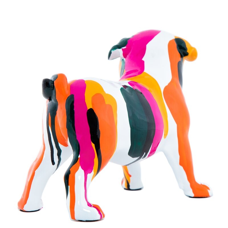 Hendricks Bulldog Rainbow Art - Image 2