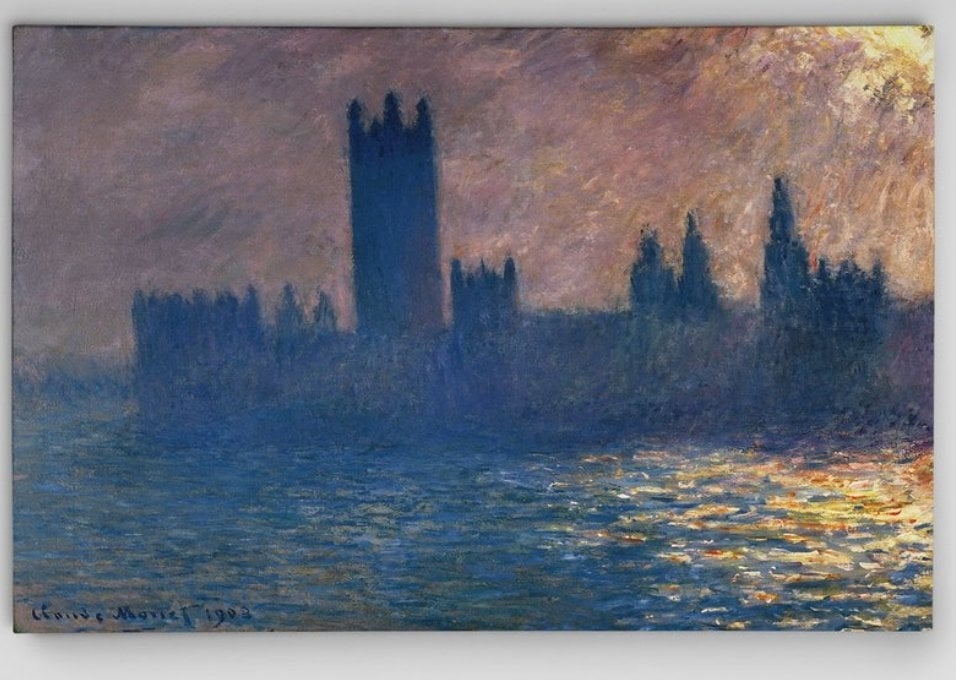 Houses of Parliament by Claude Monet Print - Image 0