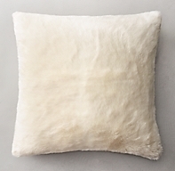 LUXE FAUX FUR PILLOW COVER - SQUARE - Image 0