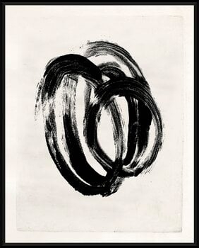 Soicher Marin Mid-Century Homage - Picture Frame Painting on Paper - Image 0