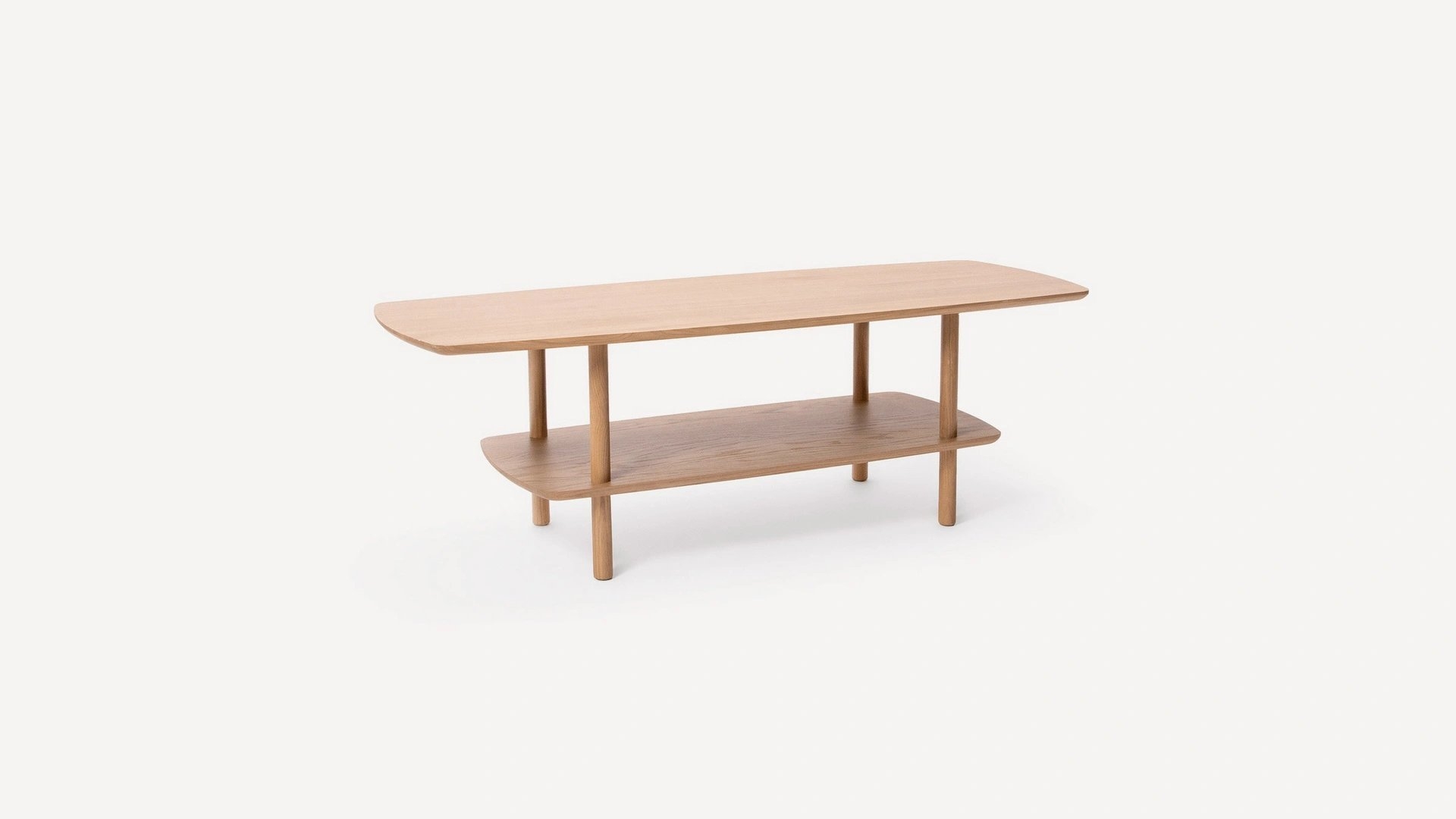 The Serif Coffee Table in Oak - Image 0