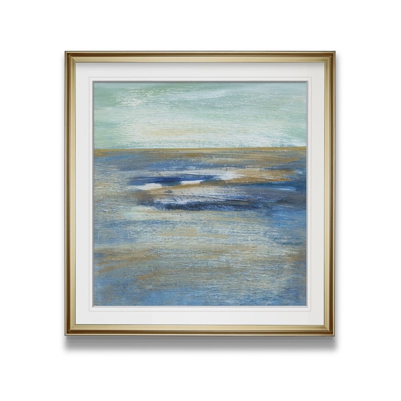 'Tuscan Shore II' Oil Painting Print - Image 0