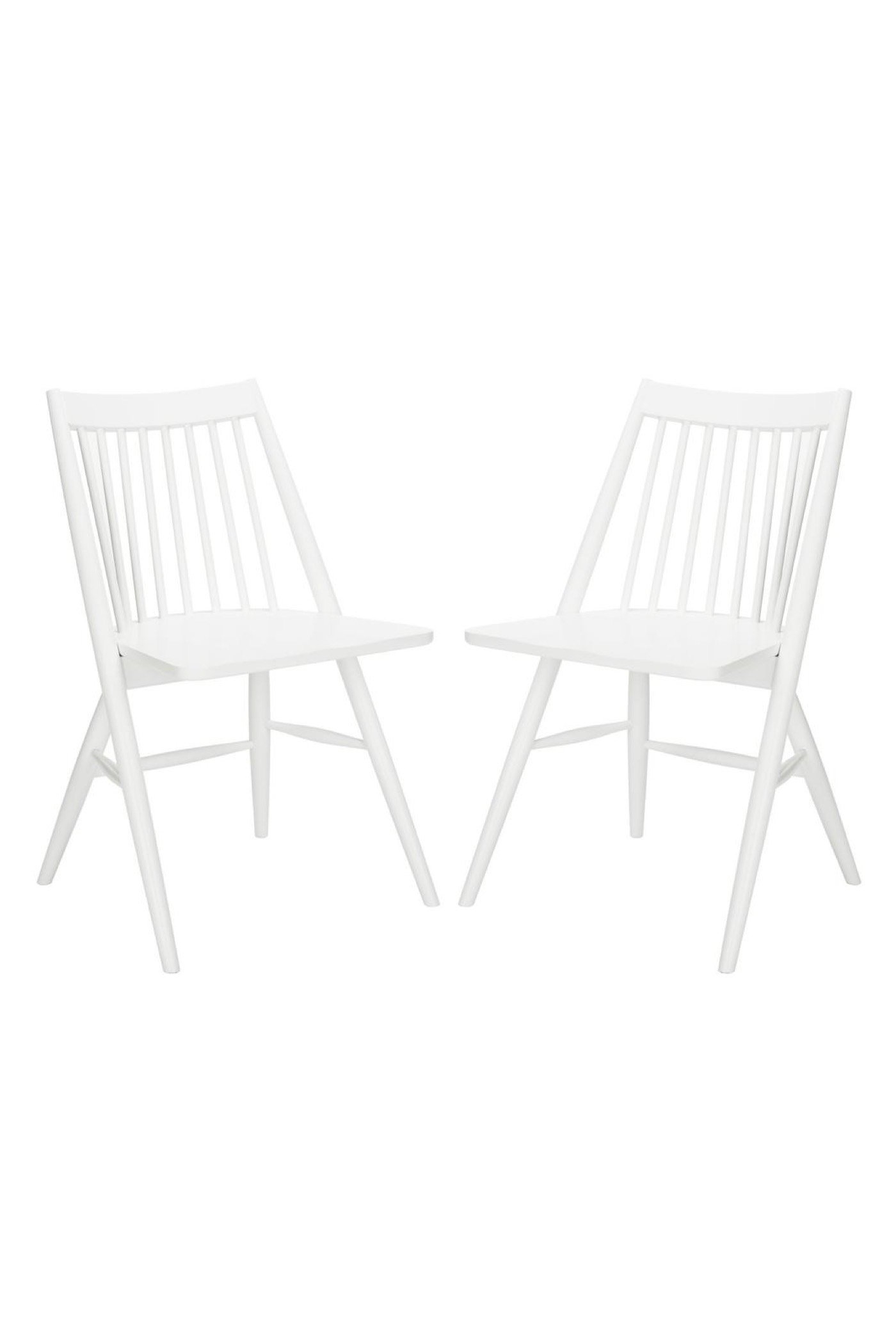 Ames Chairs, White, Set of 2 - Image 0