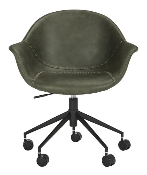Ember Office Chair - Green/Black - Safavieh - Image 0