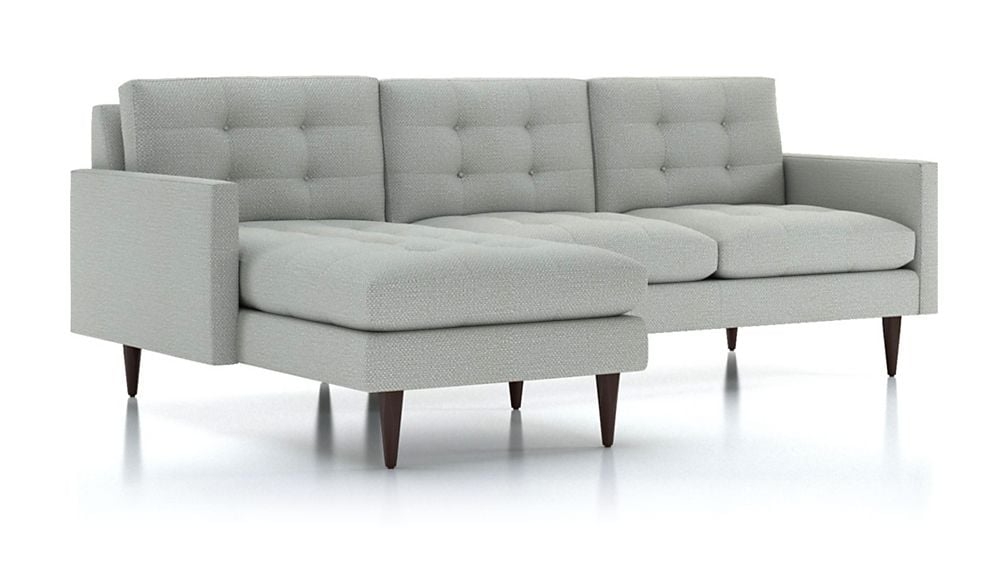 Petrie 2-Piece Left Arm Chaise Midcentury Sectional Sofa - Image 0
