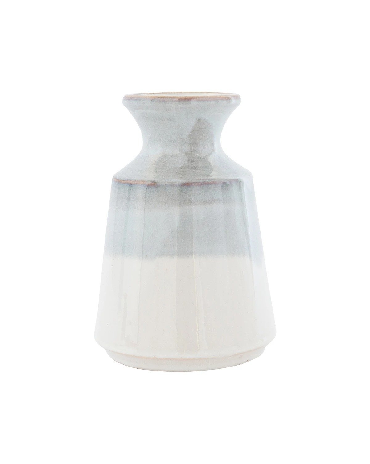 GRAY DIPPED VASE - SMALL - Image 0