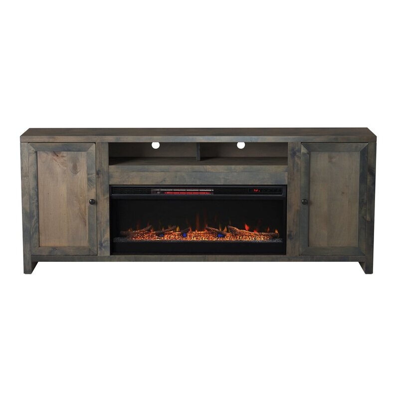 Lyla TV Stand for TVs up to 88" with Electric Fireplace Included - Image 3