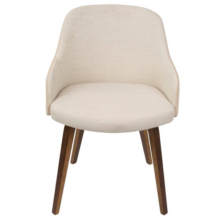 Brighton Mid-Century Modern Upholstered Dining Chair - Image 0