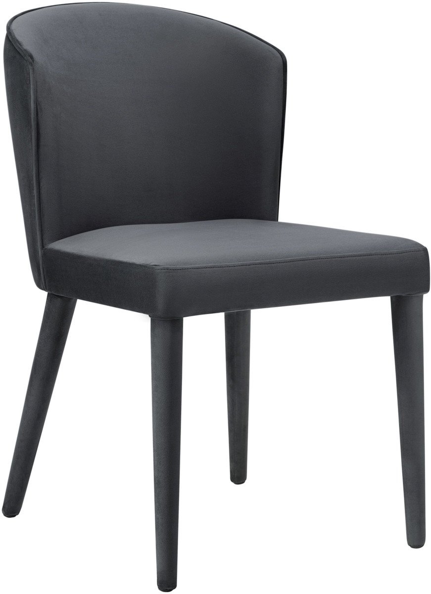 Metropolitan Grey Velvet Chair - Image 0