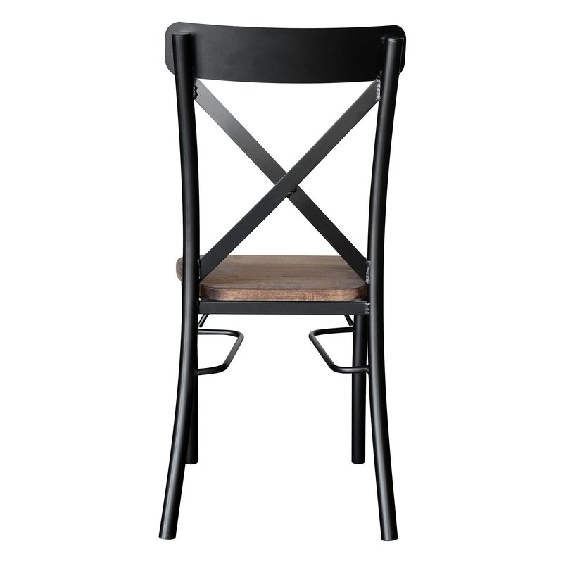 REZ Furniture Dining Chair in Brown/Black - Image 2