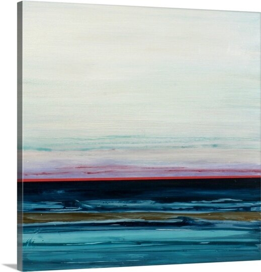 'Tyrrhenian Sea' by Andrew Sullivan Painting Print - Image 0