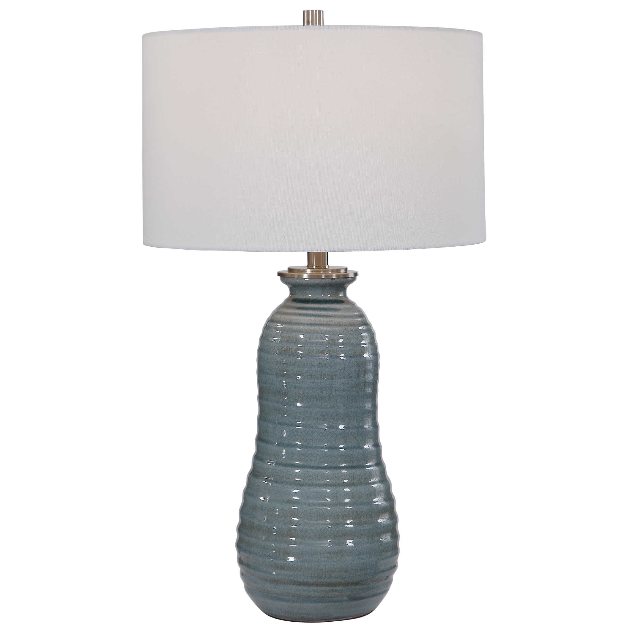 Zaila Light Blue Table Lamp - Image 0