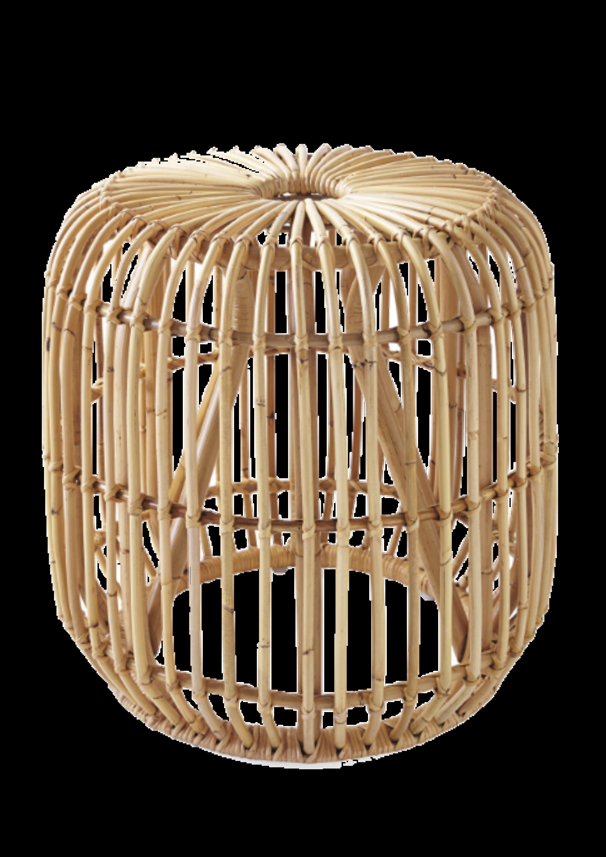 Pismo Rattan Side Table - Image 5