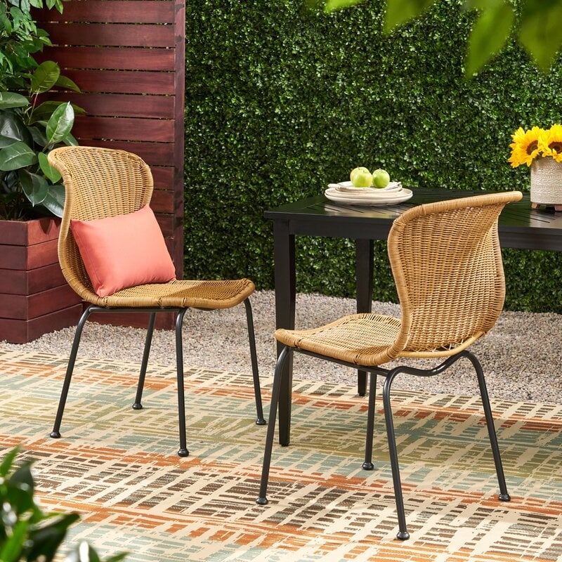 Aitken Outdoor Patio Dining Chair (Set of 2) - Image 0