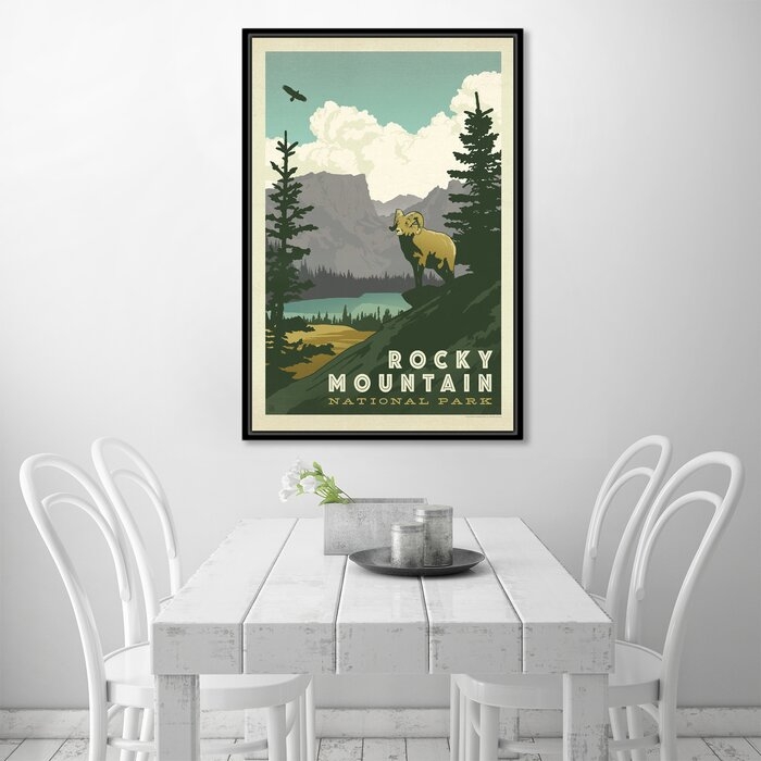 'Rocky Mountain' Vintage Advertisement - Floater Frame - Image 1
