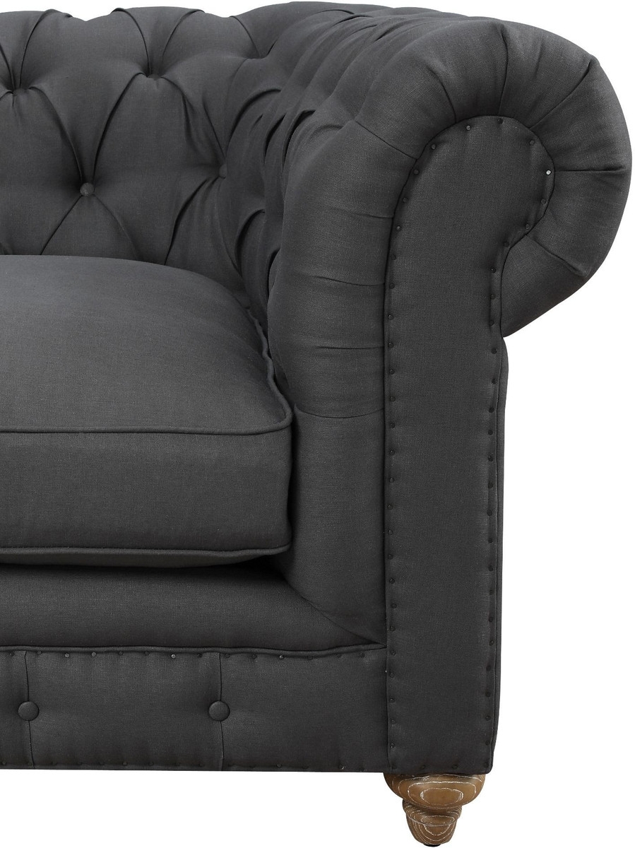 Osborn Morgan Linen Sofa - Image 3