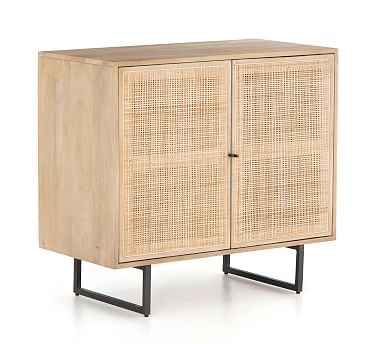 Dolores Cane Cabinet Buffet, Natural - Image 0