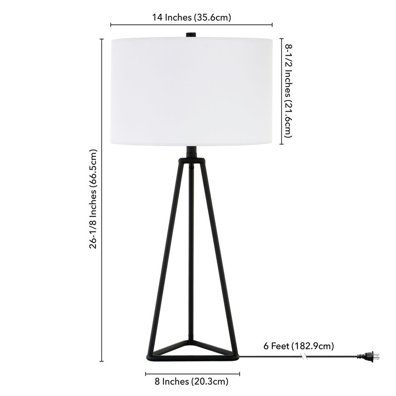 Harnden 26.13" Standard Table Lamp - Image 3
