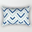 Barbados blue Rectangular Pillow- Small (17" X 12") - Image 0