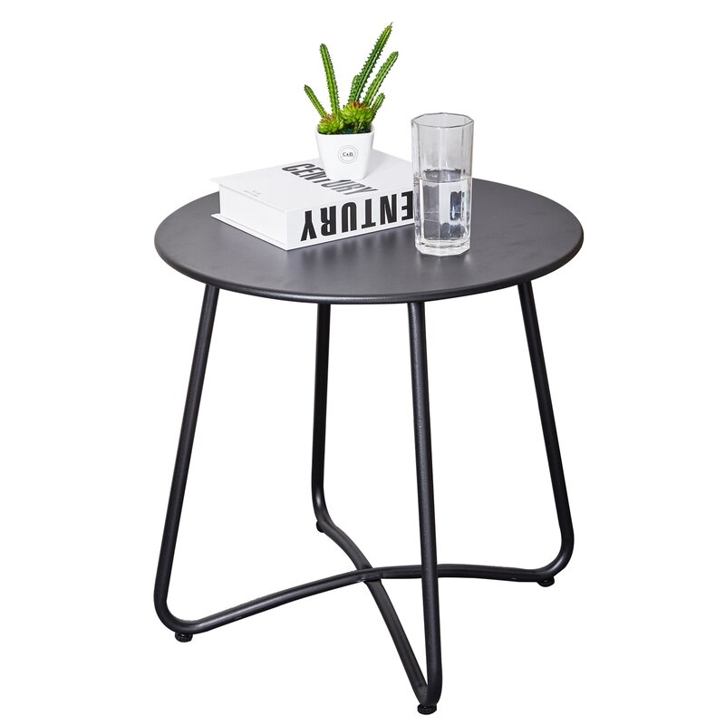 Bertradis Metal Side Table (indoor/outdoor) - Image 2