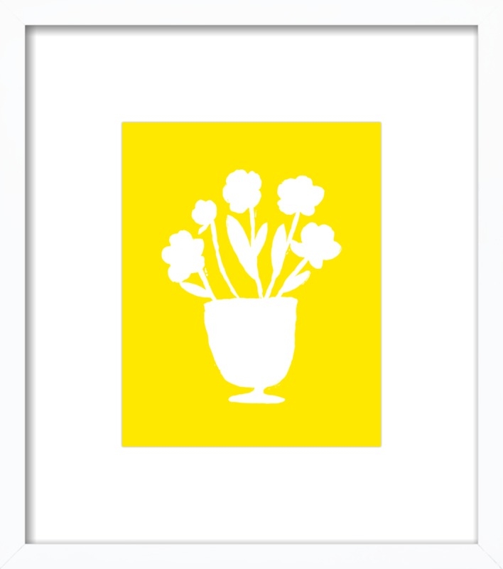 Yellow Flower Vase - Image 0