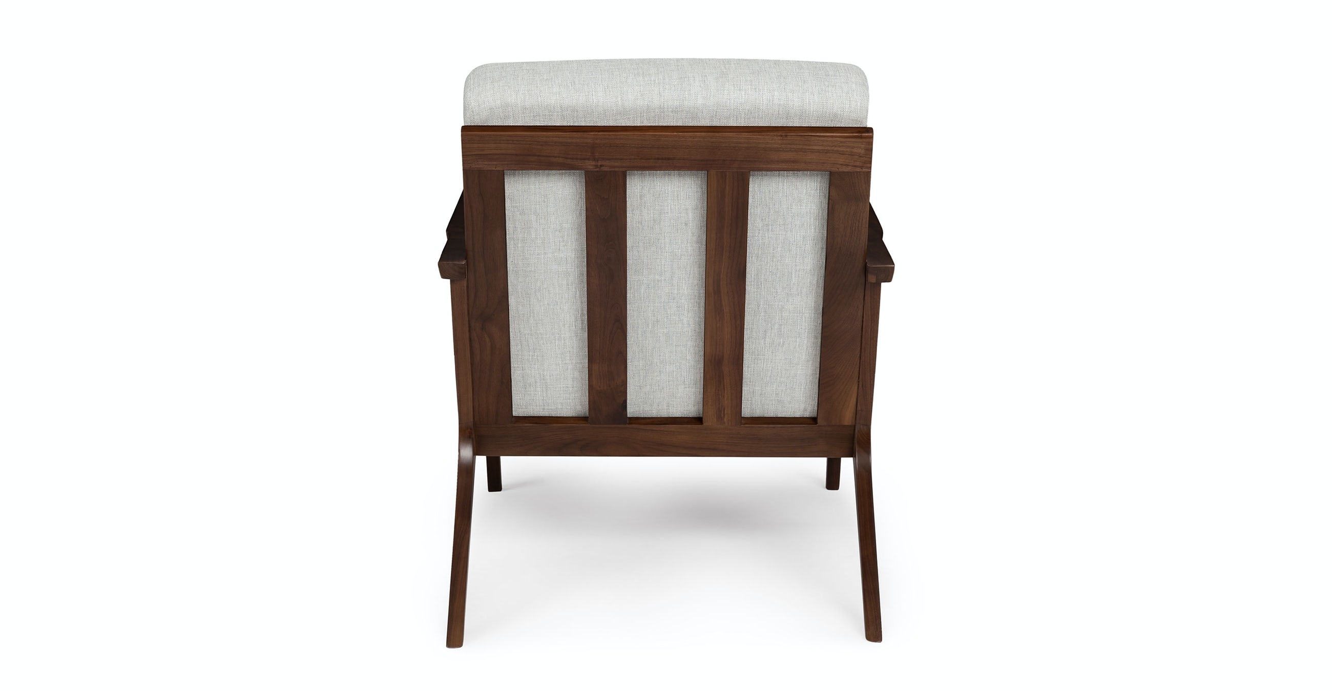 Otio Walnut Lounge Chair, Mist Gray - Image 4