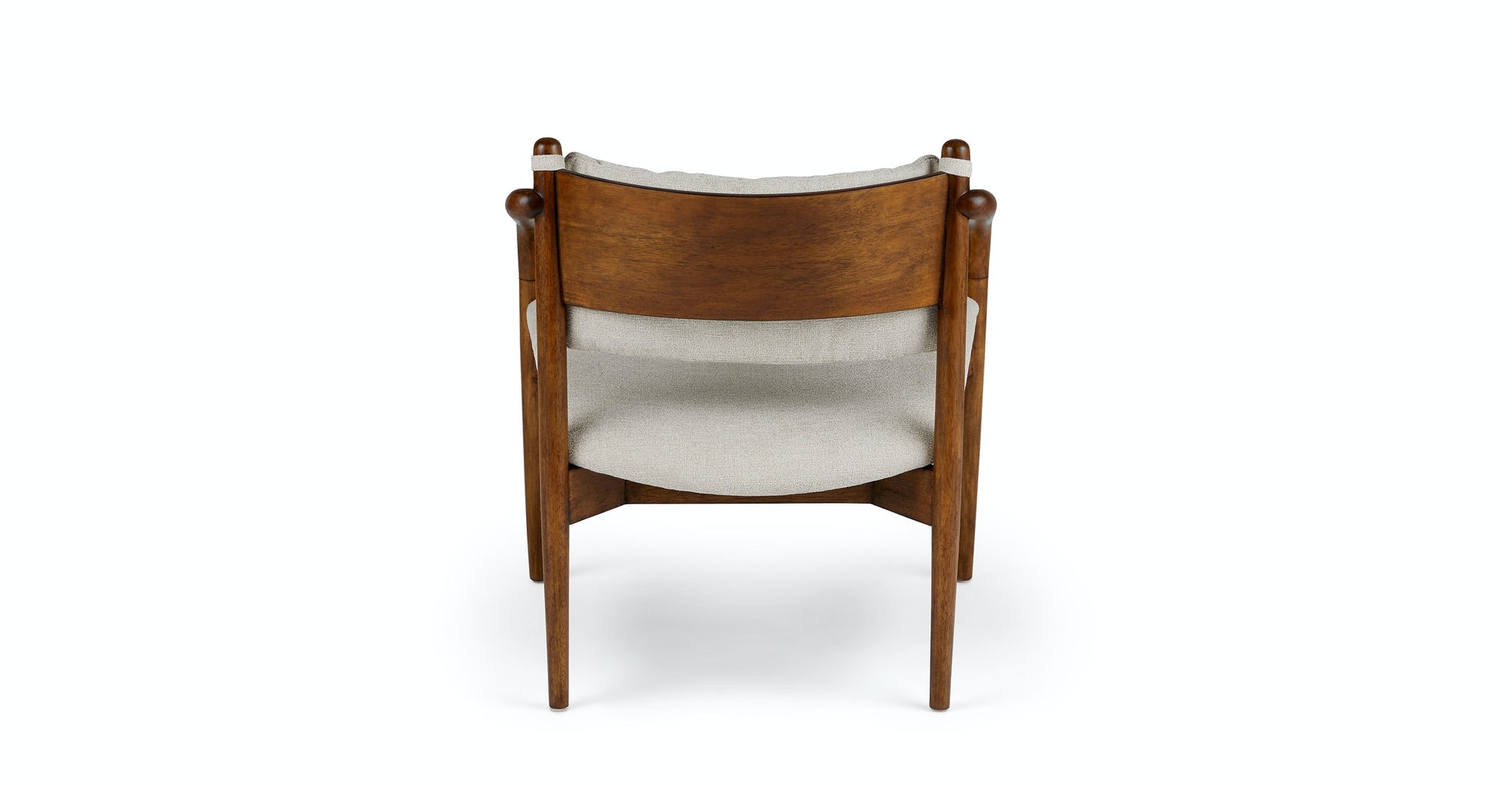 Lento Chalk Gray Lounge Chair - Image 2